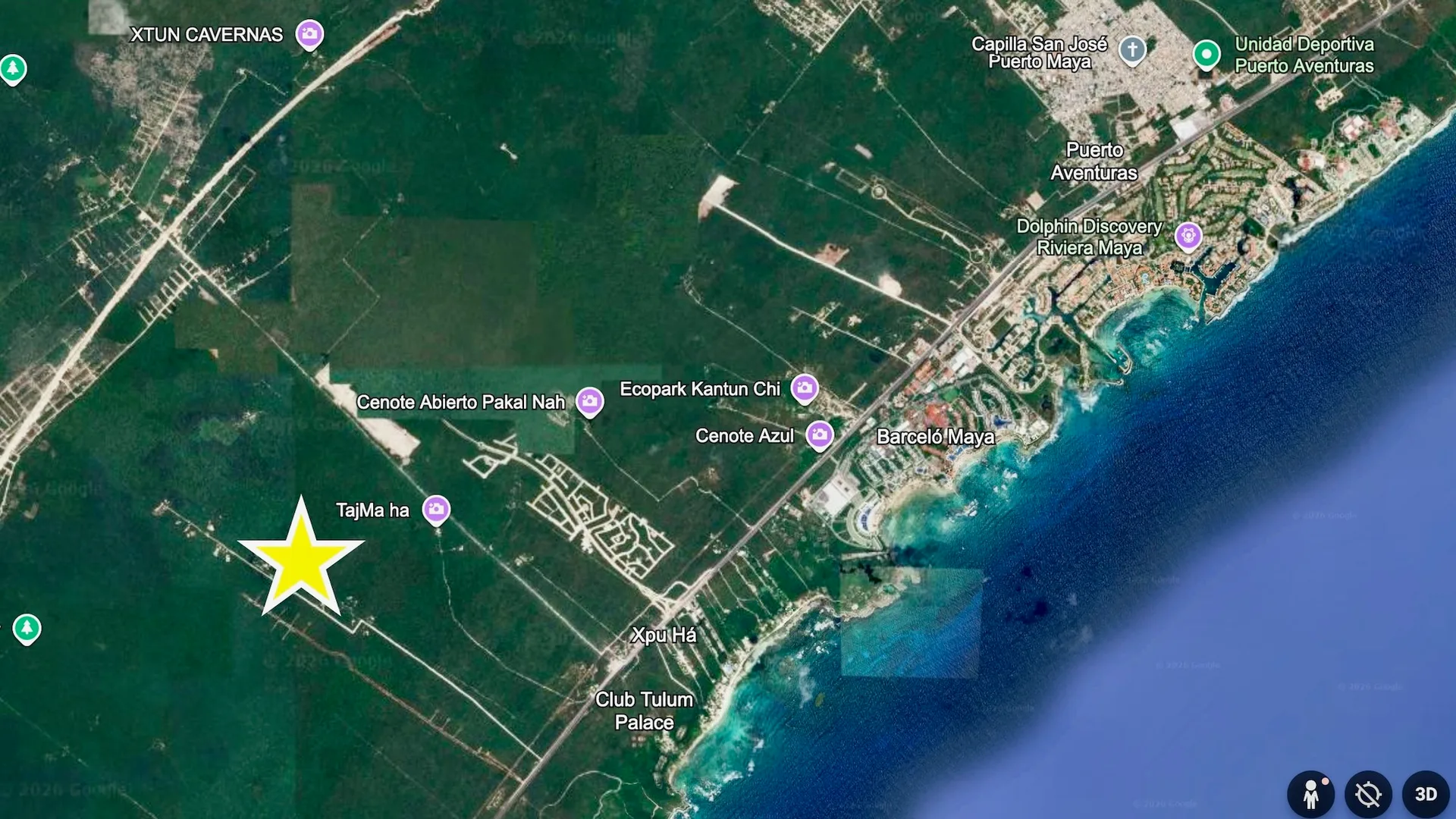Paraiso Tucan: 3.4-Hectare Jungle Property Near Xpu-Ha photo 1