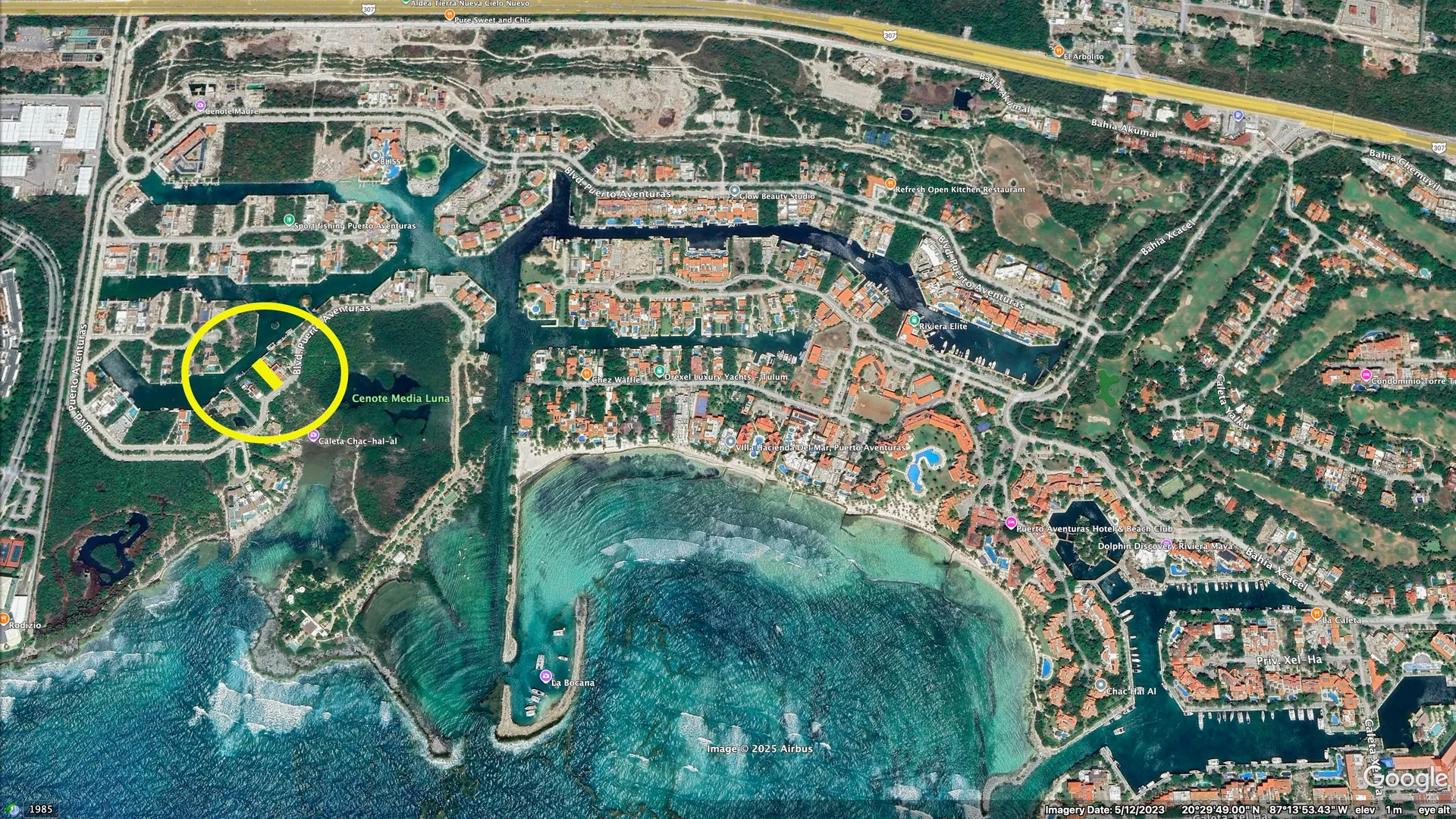 750 m² Marina-Front Lot in Puerto Aventuras photo 3