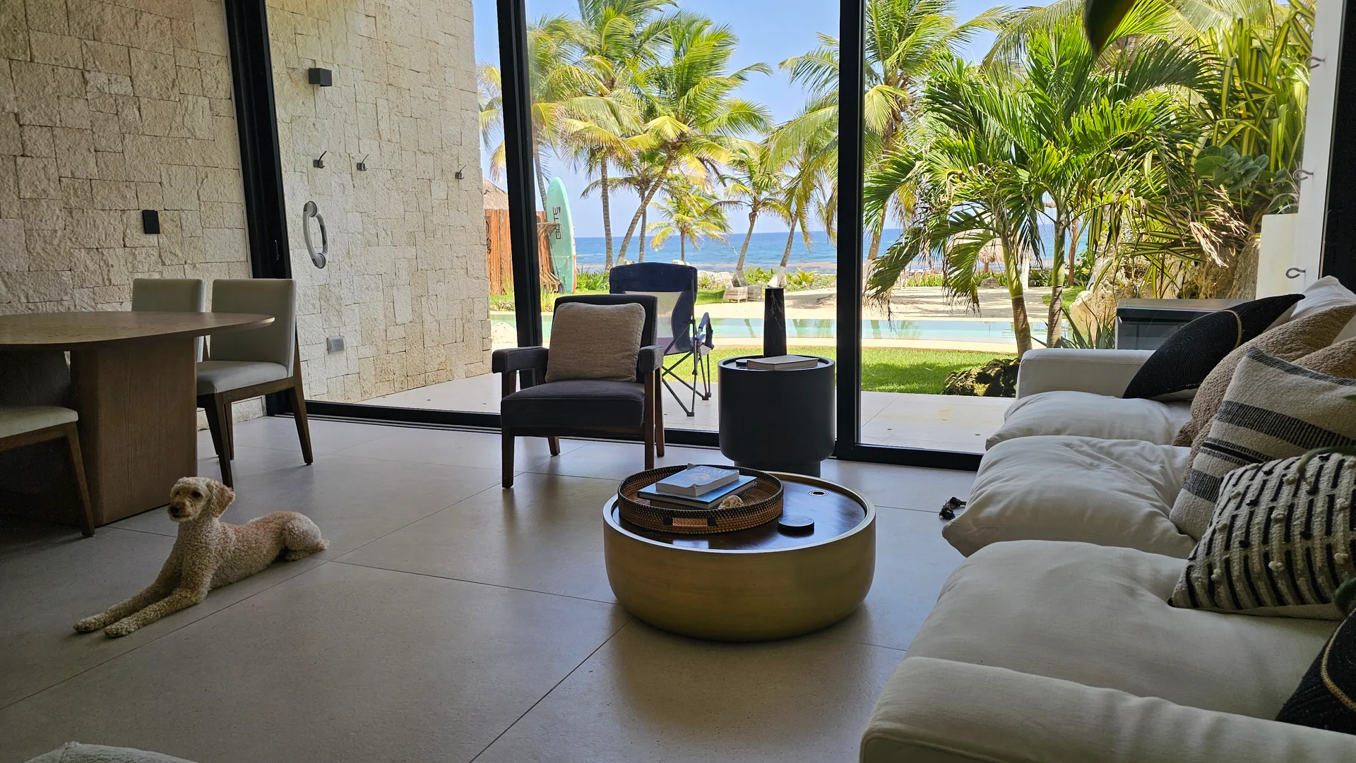3BR Luxury Beachfront Villa | Designer Furnished photo 3
